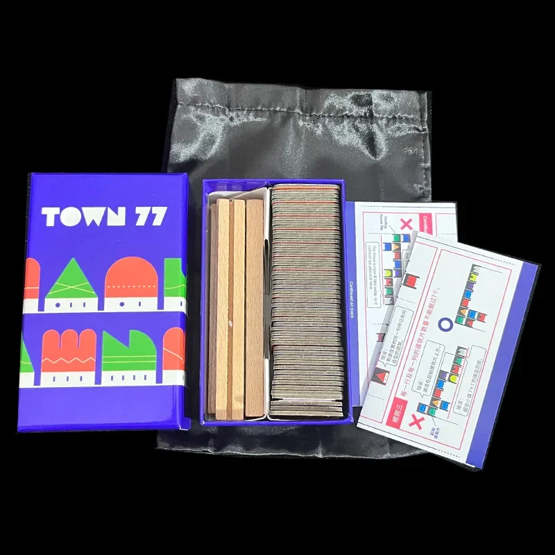 Town 77 보드 게임 카드, 모든 영어 STARTUPS SCOUT 컬렉션 카드 및 멀티플레이어 데크 테이블 테이블, 재미있는 가족 에디션 게임
