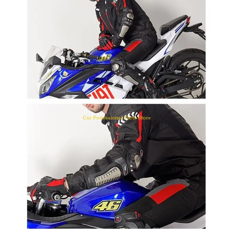 R53d 2PCS 오토바이 자전거 타는 사람 무릎 경주 경주 무릎 보호자 스케이트 스케이트 보드 패드