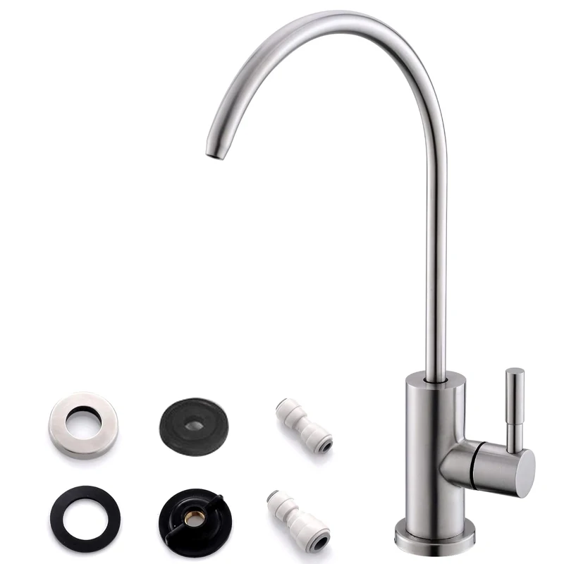 Drinking Water Faucet Kitchen Sink Water Filter Faucet Stainless Steel Reverse Osmosis or Filtration RO