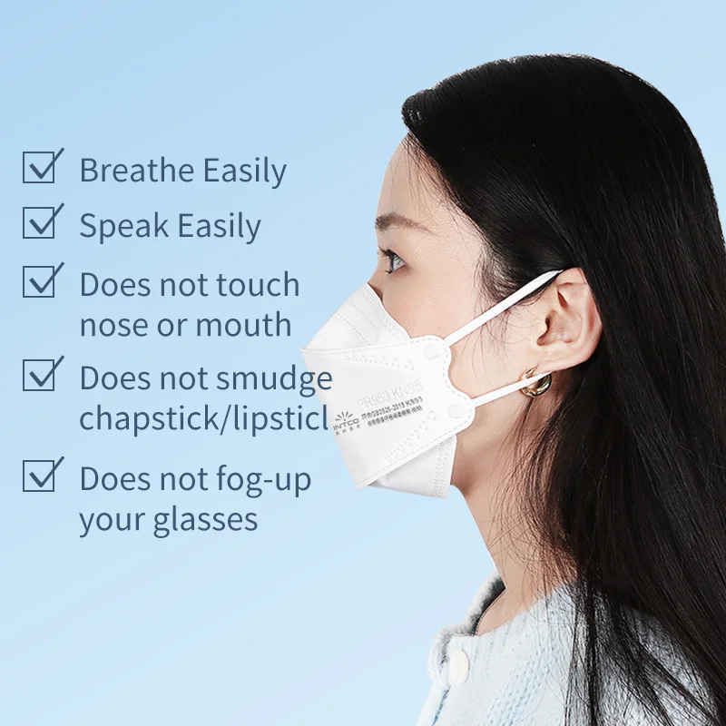 10-100PCS kn95 masks Face masque Adult Non-wove Melt-blown Filtering Fast Delivery 4