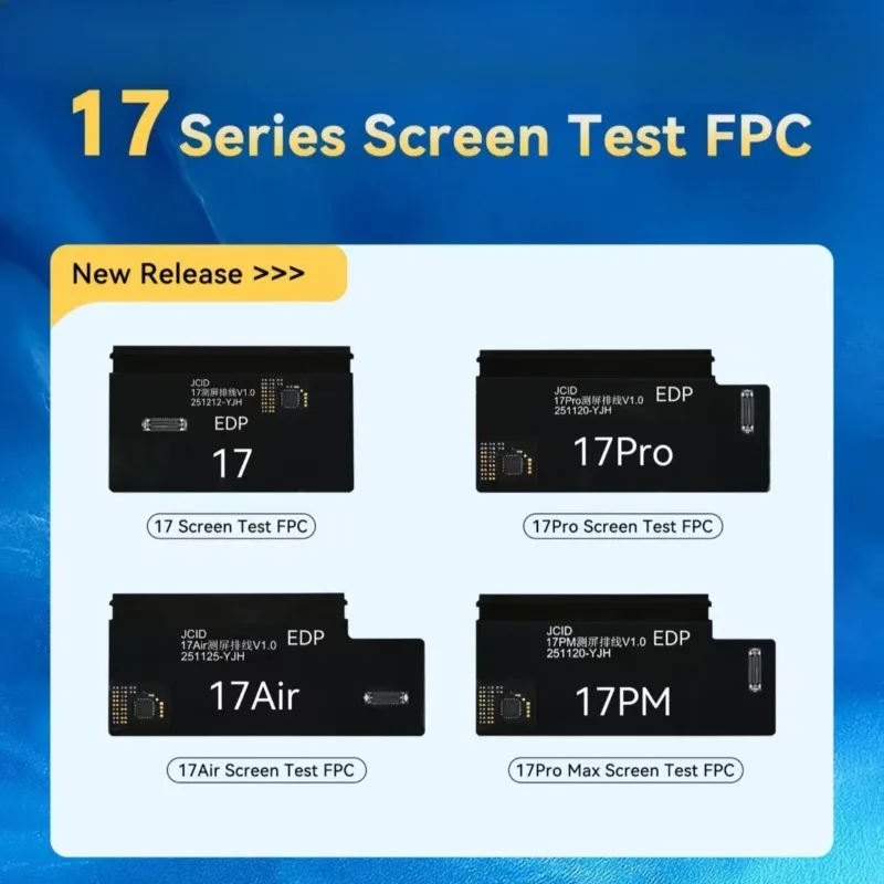 JCID V15PM MIPI X-17 시리즈 스크린 테스터는 아이폰 휴대폰 도구용 LCD 스크린 플렉스 케이블 테스트에 적합합니다.