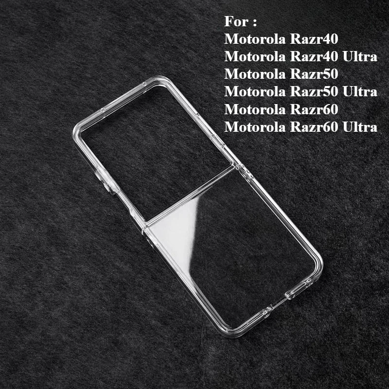 Glossy Transparent Shockproof Hard Cover Case