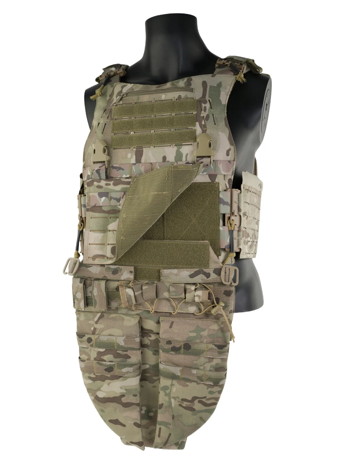 Universeller Schrittschutz MOLLE Baffle Taktische Bauchtasche für ARMA Taktische Westen – Detail 9