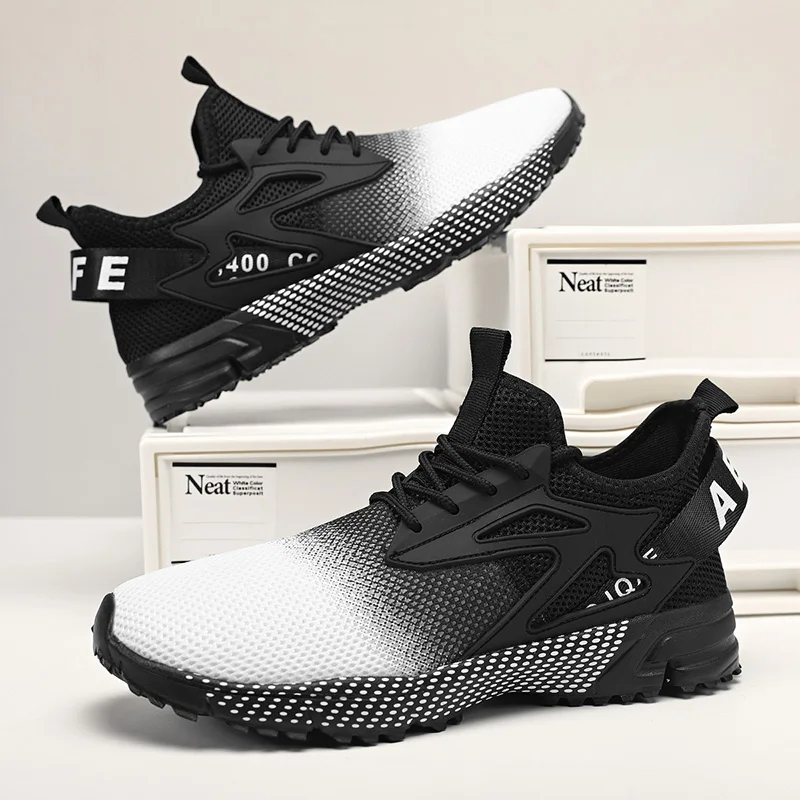 

New Running Shoes Men Women Big Size 40-47 Running Sneakers Outdoor Walking Footwears Anti Slip Athletic Sneakers