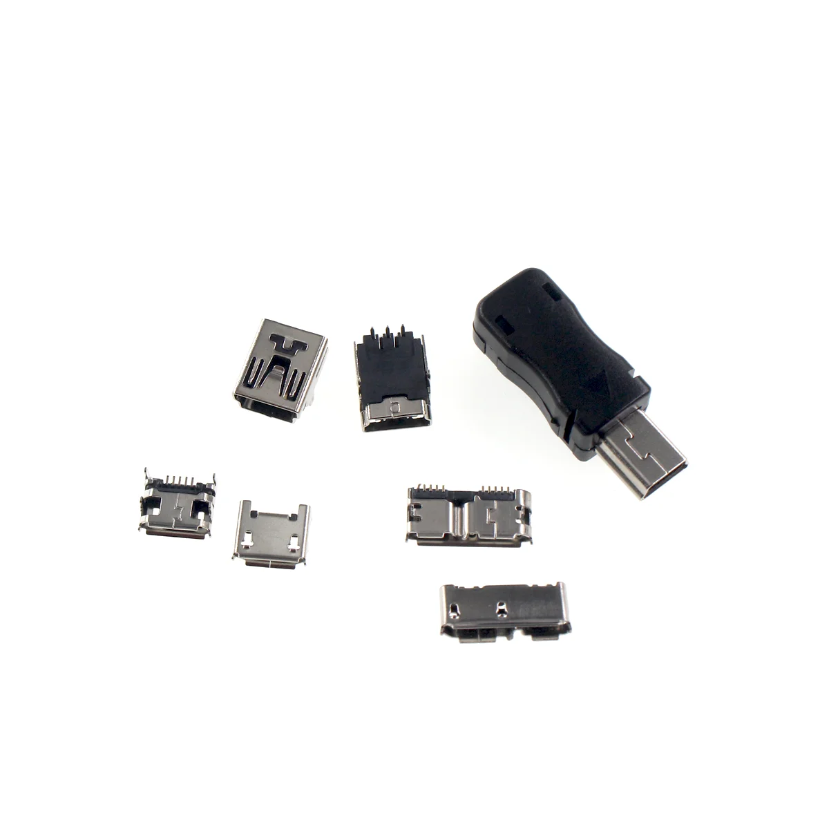 Mini USB type B du connecteur DIP - Chine Mini USB type de soudure et micro USB