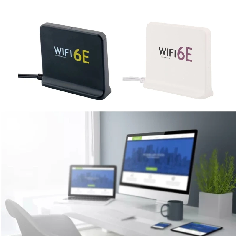 

Всенаправленная антенна HighGain для усиления сигнала Wi-Fi 6e, антенна расширения Wi-Fi с двойной частотой 4dbi