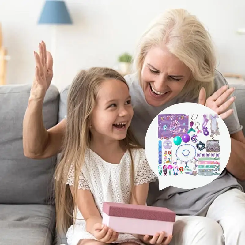 

Календарь для дефиле для девочек, детский календарь с рождественскими подвесками, Ювелирное Украшение для волос