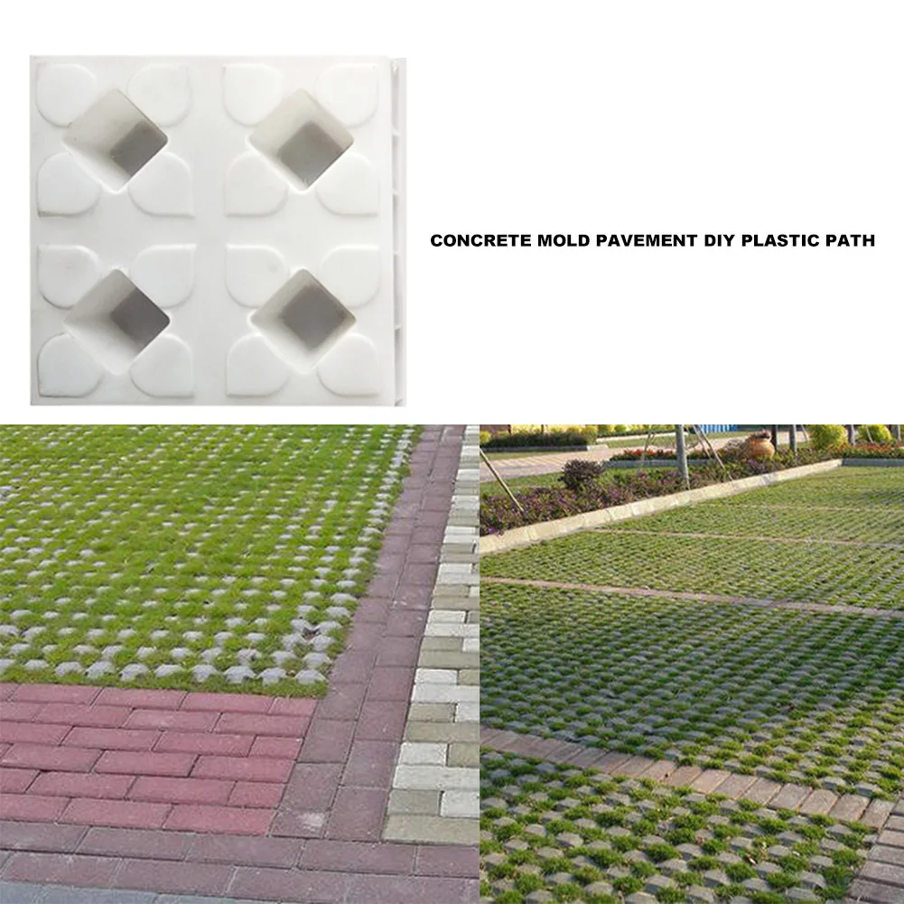 DIY Path Maker Cement Brick Mold 5