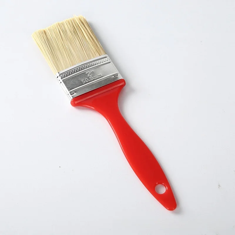 Red paint does not shed dust brush cleaning brush paint tools brush