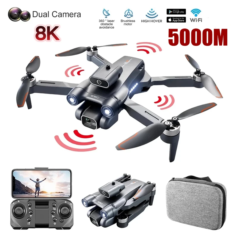 S1S Mini Drone Profesional 8K HD Camera Obstacle Avoidance Aerial