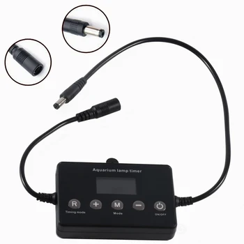 Aquarium Smart Dimmer System Led Light Timer Adjust Brightness Fish Tank Intelligent Light Controller 3-100W Timing System 1