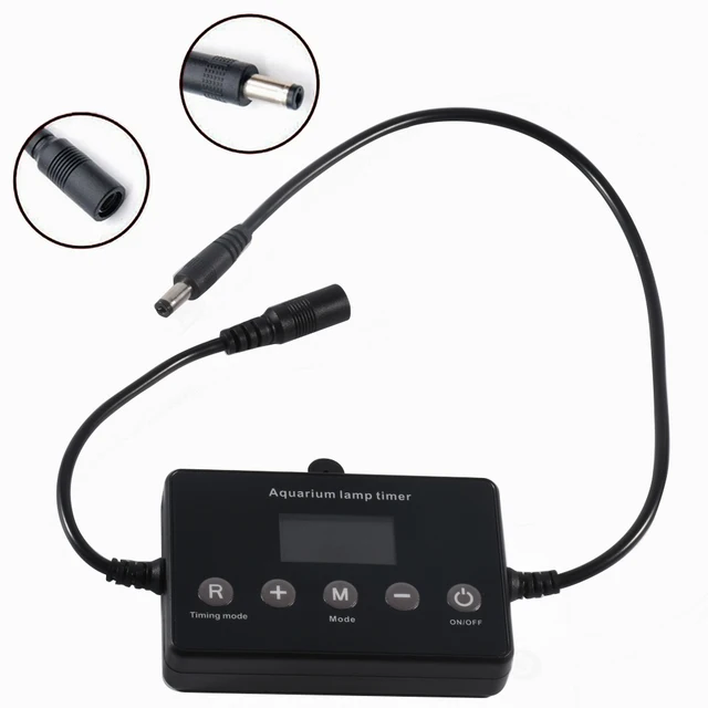 Aquarium Smart Dimmer System Led Light Timer Adjust Brightness Fish Tank Intelligent Light Controller 3-100W Timing System 1
