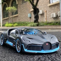 1:32 Bugatti Veyron Divo Alloy Sports Car Model Diecast Metal Toy Vehicles Car Model Simulation Sound Light Collection Kids Gift 1