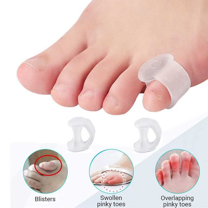 Separatori Per Dita In Gel – Correttore Per Alluce Valgo E Dita Sovrapposte – 8 Pezzi Riutilizzabili Per Donna E Uomo - 4