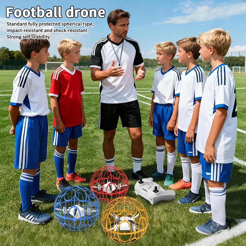 Drone da calcio per educazione e formazione, forniture per competizioni scientifiche ed educative, quadricottero telecomandato, regali giocattolo - immagine 6