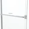 Classic Sliding Shower Door Fits 40 44 inch opening Clear Glass Silver Finish designed to repel water in the shower 4