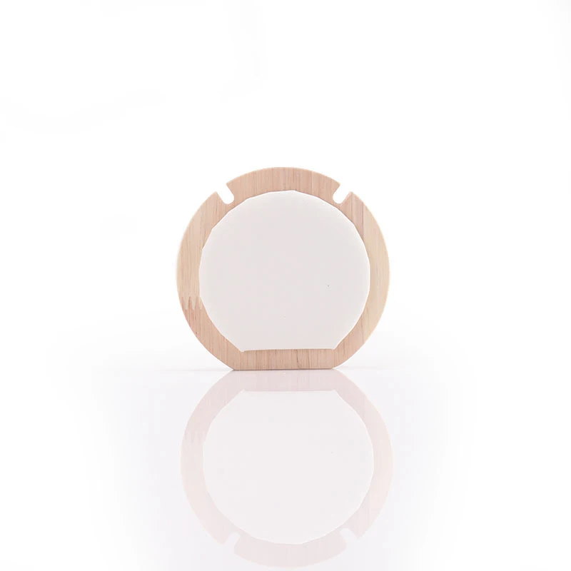 Elegant Geometric Wood Jewelry Display Stand for Necklaces, Bracelets, and Anklets