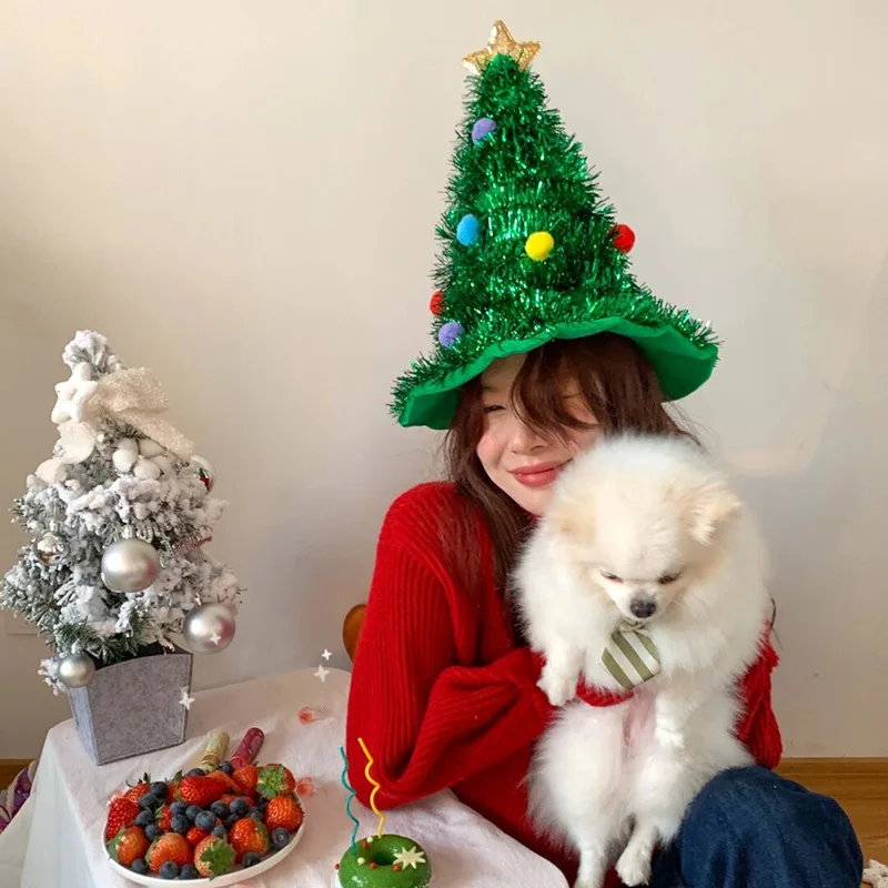 Christmas Hat Christmas Decoration Party Headwear Accessories New Year Supplies Headband New Year Gifts Party Dressup Decor