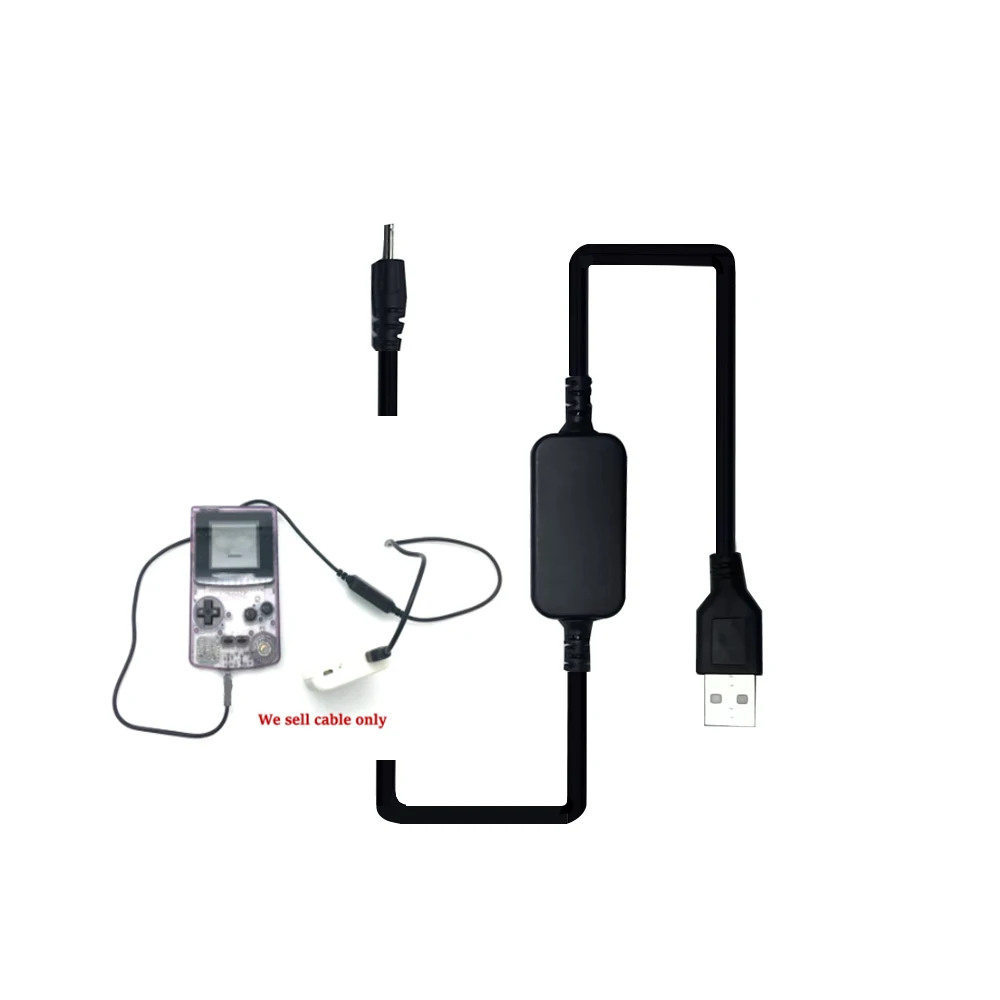 

100 шт. USB-кабель для зарядки для GBP GBC линейный шнур зарядный кабель для game boy цветной карманной игровой консоли