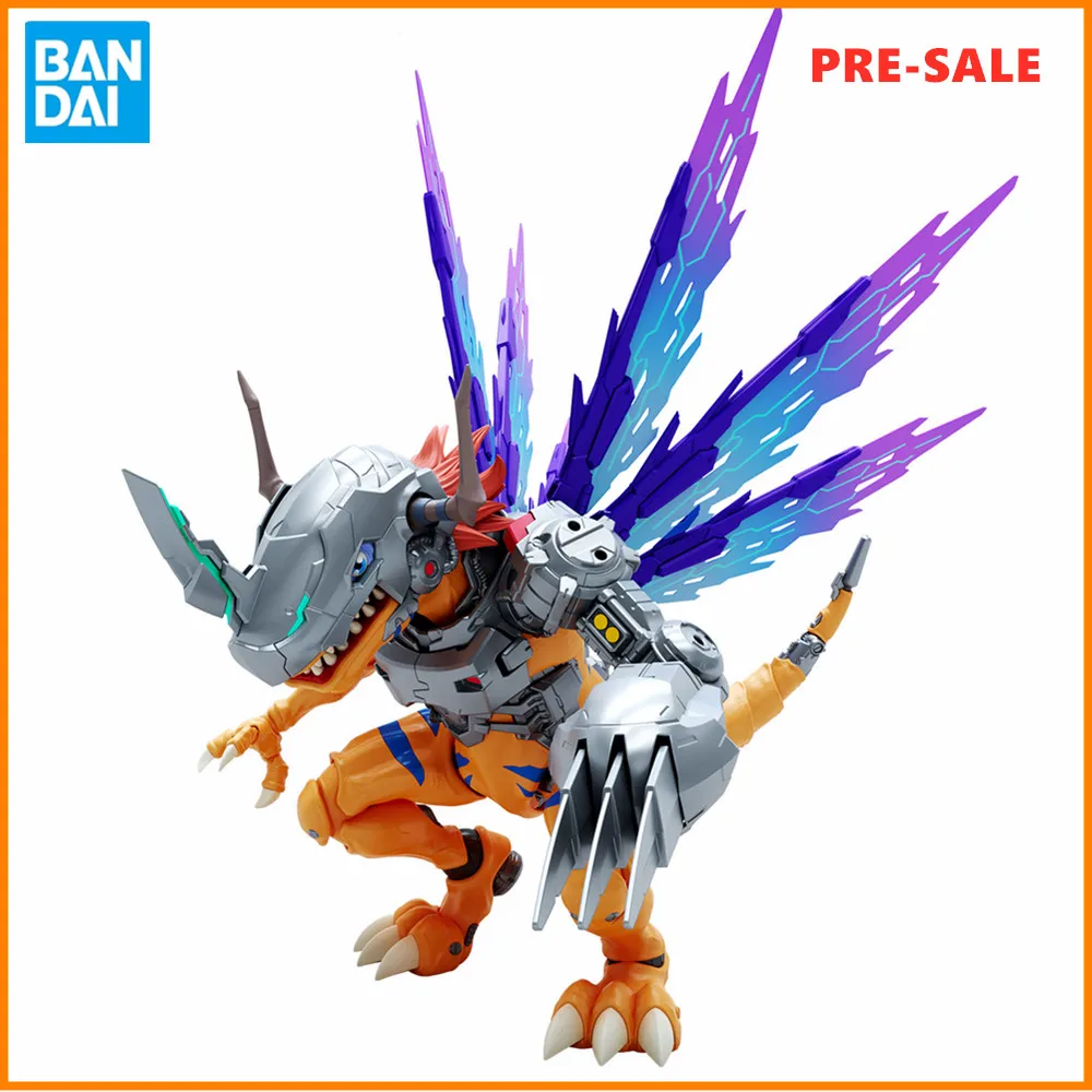 

Original Anime Figure-rise Standard Amplified METALGREYMON (VACCINE) Digimon PVC Action Figure Toys for Children No Box