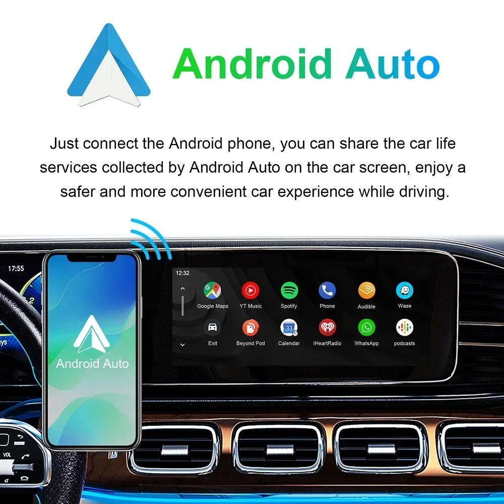OEM ȭ ׷̵ ڴ ڽ CarPlay ȵ̵ ڵ ޸  A B C E GLA GLK GLS CLA ML Ŭ NTG 6 MBUX ý