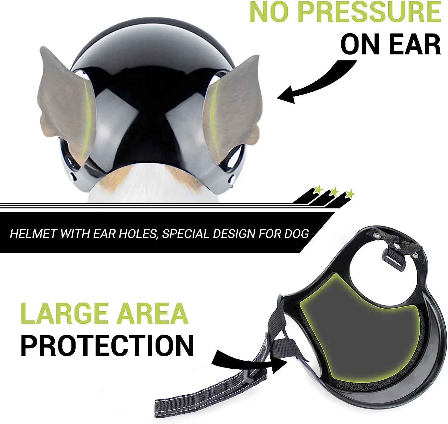 ATUBAN Dog Helmet and Sunglasses for Dogs 3