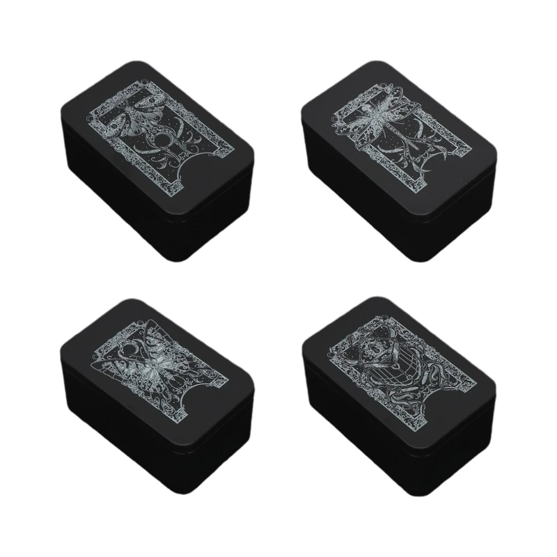 

Прямоугольная коробка Таро, контейнер для игральных карт, чехол для хранения ювелирных изделий, упаковочная коробка