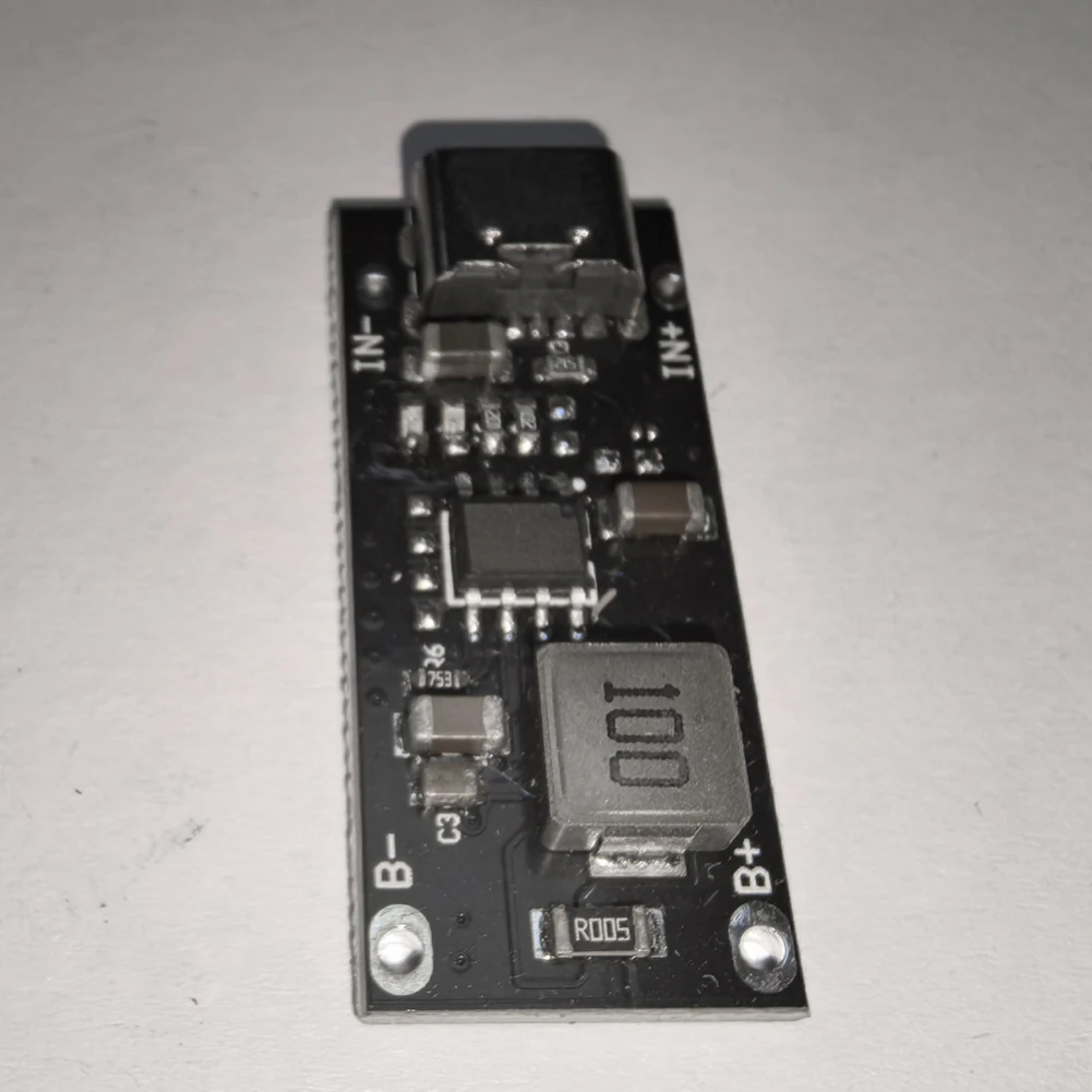 Power Supply Module Board 3A 5V To 4.2V 4.35V Type C Polymer Ternary Lithium Battery Charger Module with Indicator for Computer