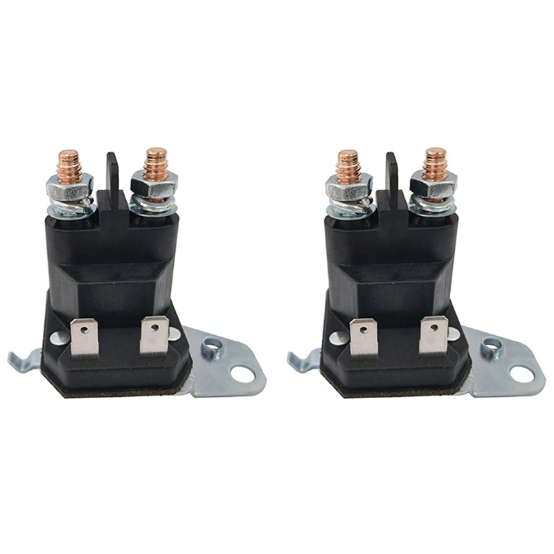 

2X Starter Electromagnetic Suitable For 762-1261-211-50 762-1261-211-51 12V 100A 4 Terminal And MTD Lawn Mower Tractor