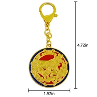 Feng Shui 2025 Annual Amulet Keychain Chicken Cow Snake Talisman Key chain【Limited time offer】 2
