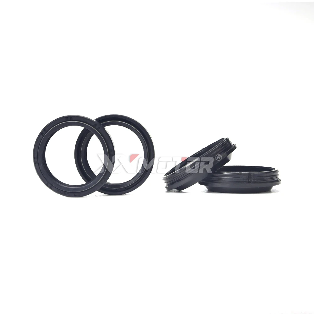 Фото Демпфер вилки передней оси XX 41x53x 8/10.5 для Yamaha XVS650 GSF250 YZF 600R YZF-R1 R3 R6 Kawasaki ER650 Ninja ZX6R 41*53*8/10.5 №2