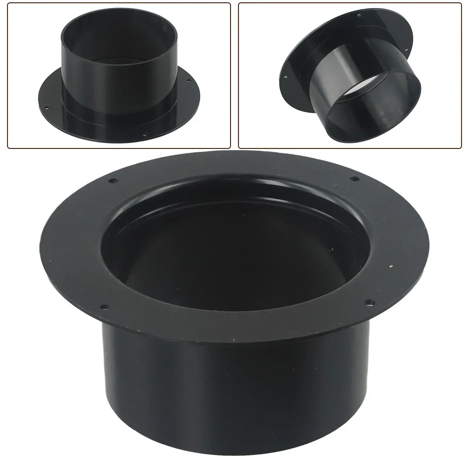 Vents Pipe Adapter Duct Joint Round Joint 100mm/125mm/150mm Exhaust Pipe Connectors Exhaust Fans Ventilators