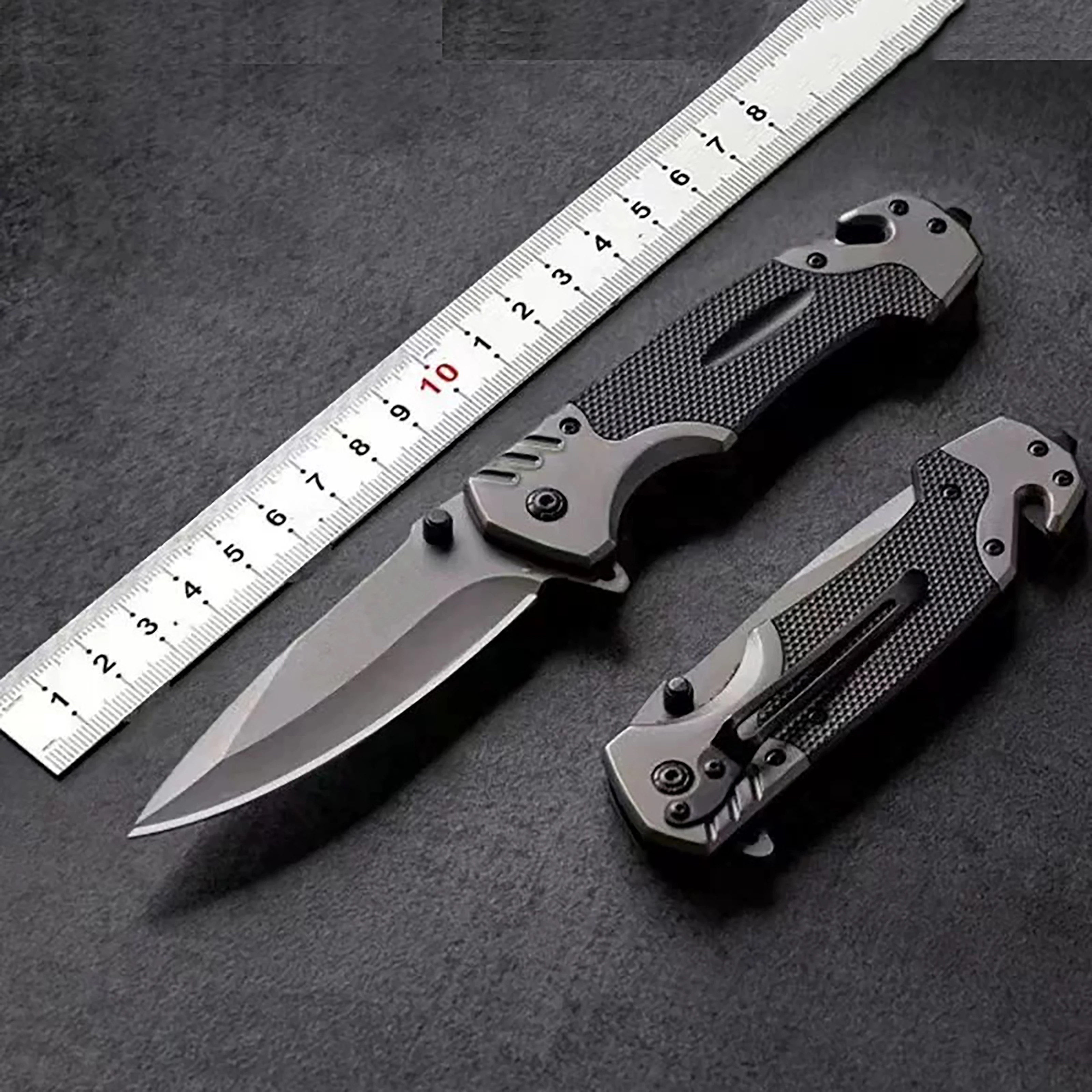 New household multifunctional folding knife, outdoor camping survival knife, multi-functional tool EDC tactical pocket knife 2
