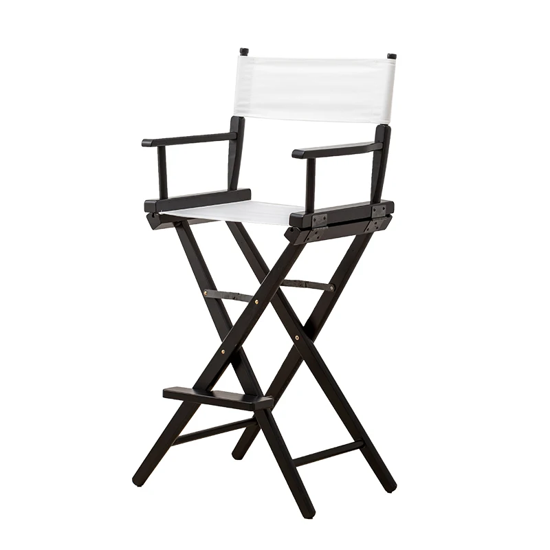 

High Leg Foldable Artist Director Chair Furniture Lightweight Photography Accessorice Portable Folding Director Makeup Chair
