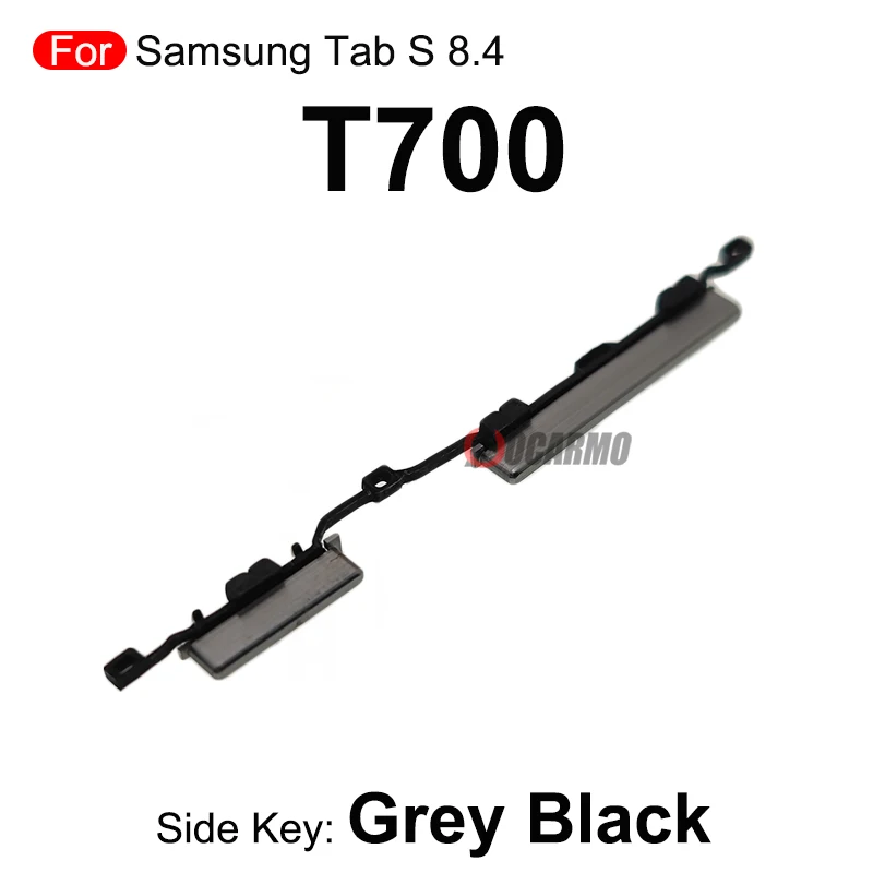 삼성 갤럭시 탭 S 8.4'' T700 SM-T700 측면 버튼 키용 블랙 골드 전원 볼륨 버튼 마이크로 SIM 카드 코브 교체