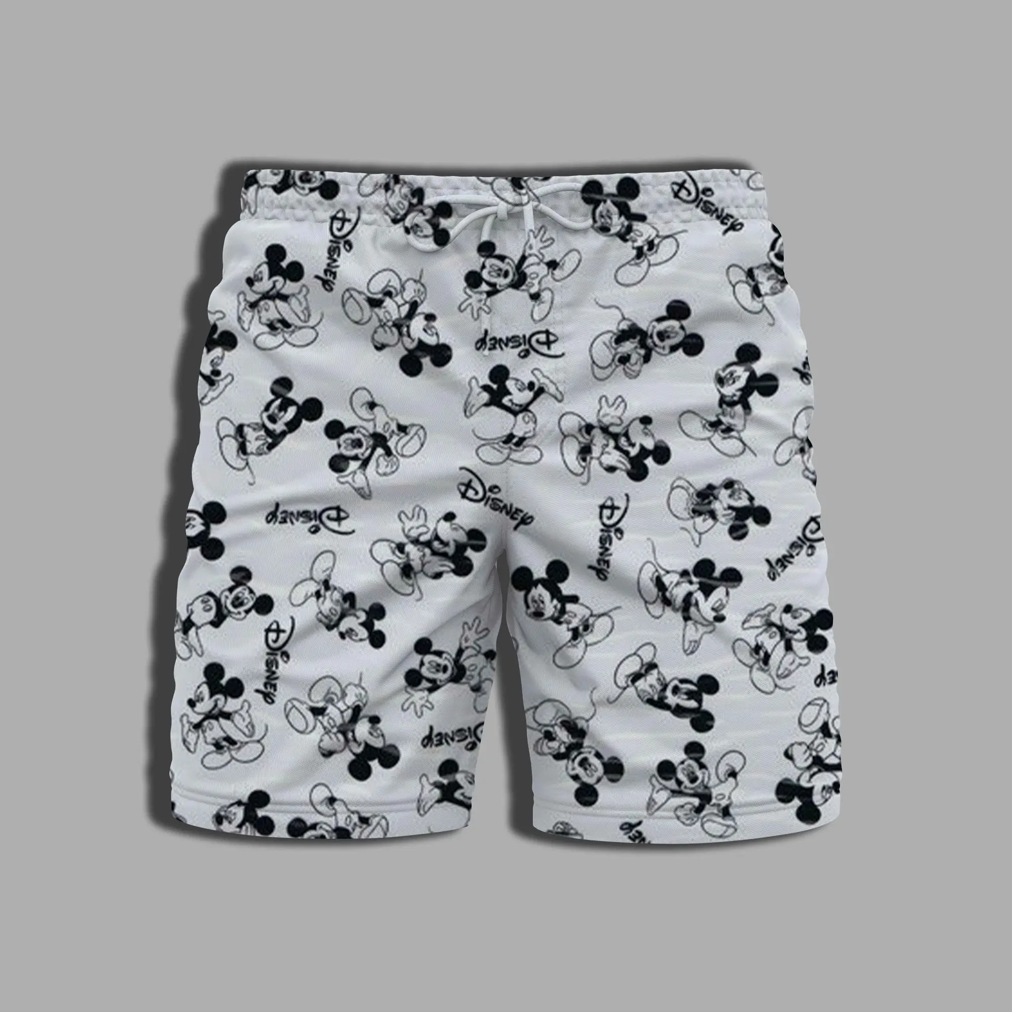 Mickey Gym Bathing Suit Man Beach Swimsuit Summer Printing Male Shorts for Women Men's Clothing Disney Pants Whole Swim Disney 5