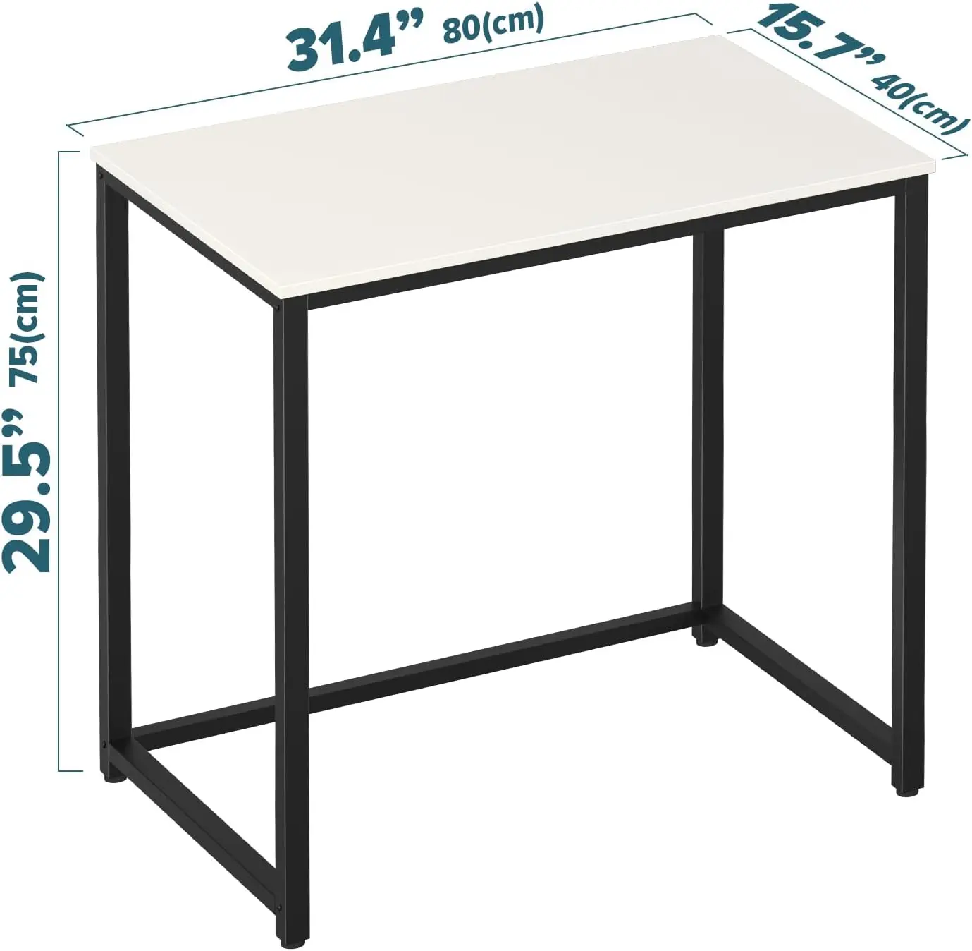Small Computer Desk  Desk for Small Spaces Sturdy Home Office Desk Modern Gaming Desk Study Writing Laptop Table 3