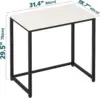 Small Computer Desk  Desk for Small Spaces Sturdy Home Office Desk Modern Gaming Desk Study Writing Laptop Table 3