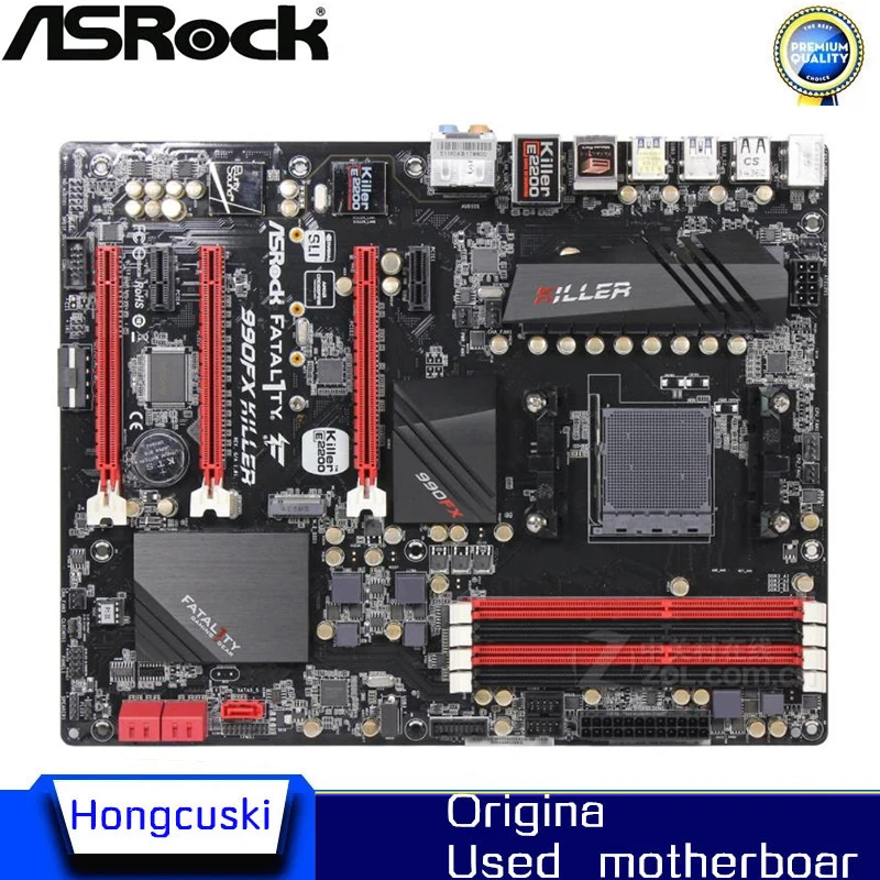 For ASRock Fatal1ty 990FX Killer Original Used Desktop for AMD 990FX