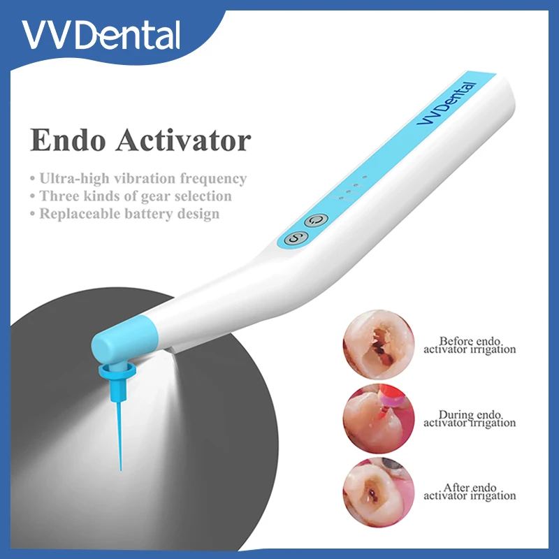 Vv Dental Sonic Irrigator Endo Activator Con Illuminazione A Led Per Il Trattamento Del Canale Radicolare Strumenti Di Risciacquo Per La Pulizia Endod