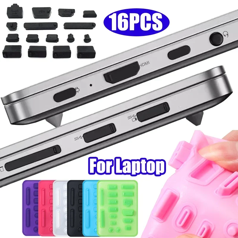 Universal Silicone Anti-dust Plug Notebook Dustproof Stopper for ...