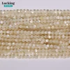 Hot Sell Natural 3-4mm Shell Faceted Beads For Jewelry Making DIY Bracelet Necklace Spacer Beads Accessory 2