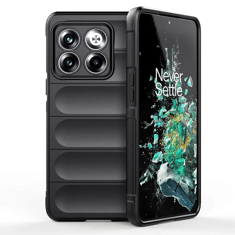 Cover OnePlus 10T 5G Con Supporto Anello 360° – Custodia Antiurto Doppio Strato TPU/PC TingYR (Blu) - 4