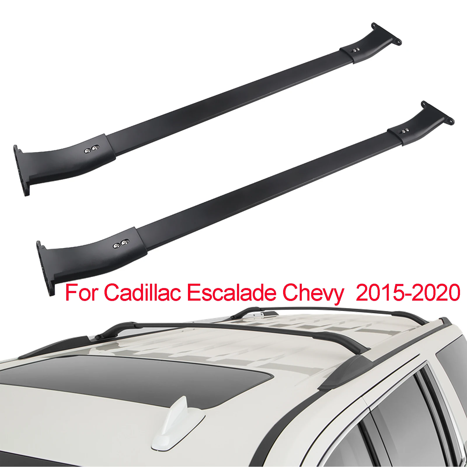 Roof Rack Cross Bars For 2015-2020 Chevy Chevrolet Tahoe
