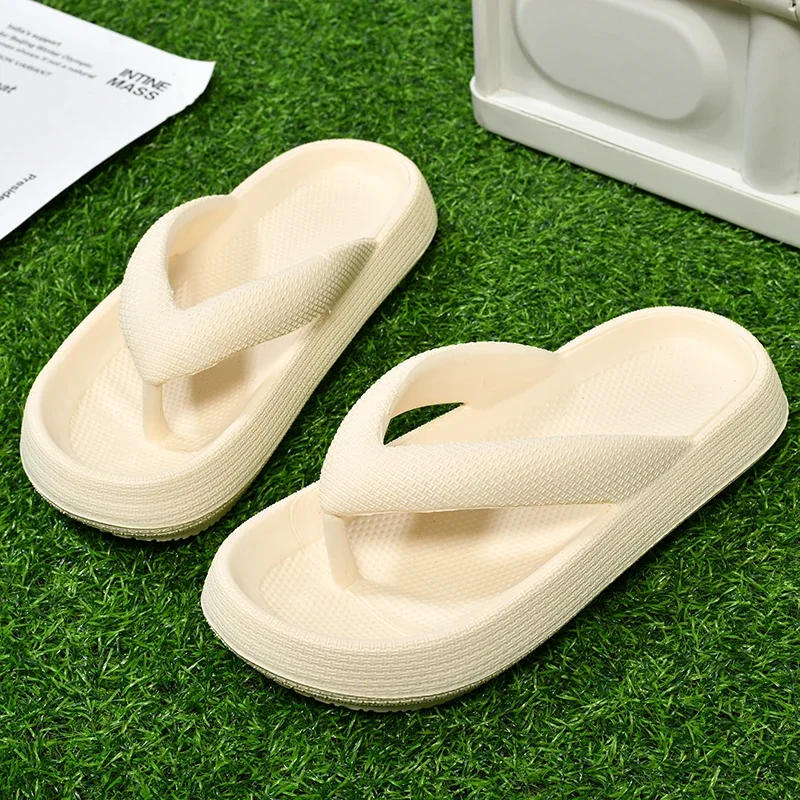 MAEDEF Men Flip Flop Summer Bathroom Slippers High Quality Outdoor Beach Shoes Lightweight Sandals Slides Couple Shoes for Women — view 4