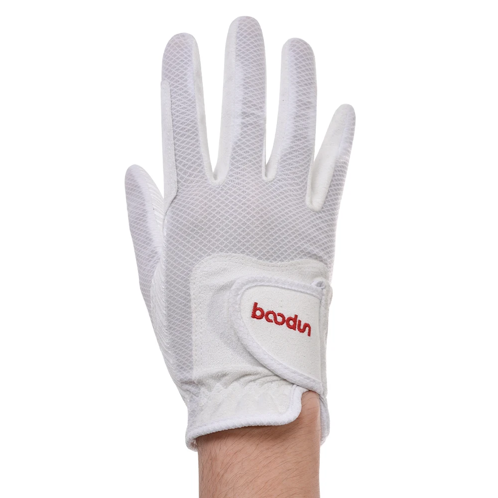 Equestrian gloves, women's mesh breathable lightweight colored bag, all day comfortable grip golf gloves 1727 5
