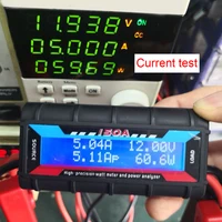 200A /150A Digital Monitor Solar Power Monitor Tester Professional Battery Monitor Meter Precise LCD Volt Amp Watt Power Analyze 2