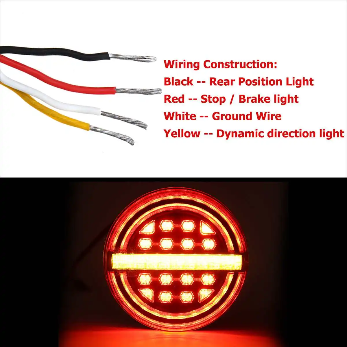  LED Ʈ ƮϷ Ĺ̵ 극ũ DRL  õ, ڵ   Ʈ ĳ θ , 12-24V, 1 