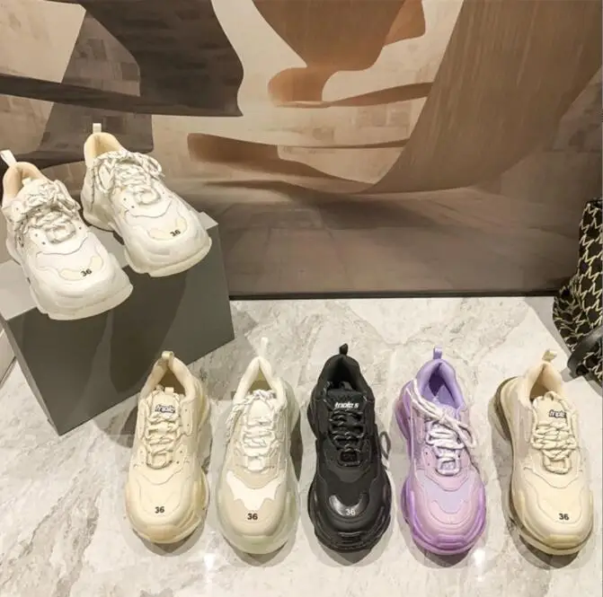 

Crystal air cushion daddy shoes fashion casual comfortable thick sole increase couple sports shoes