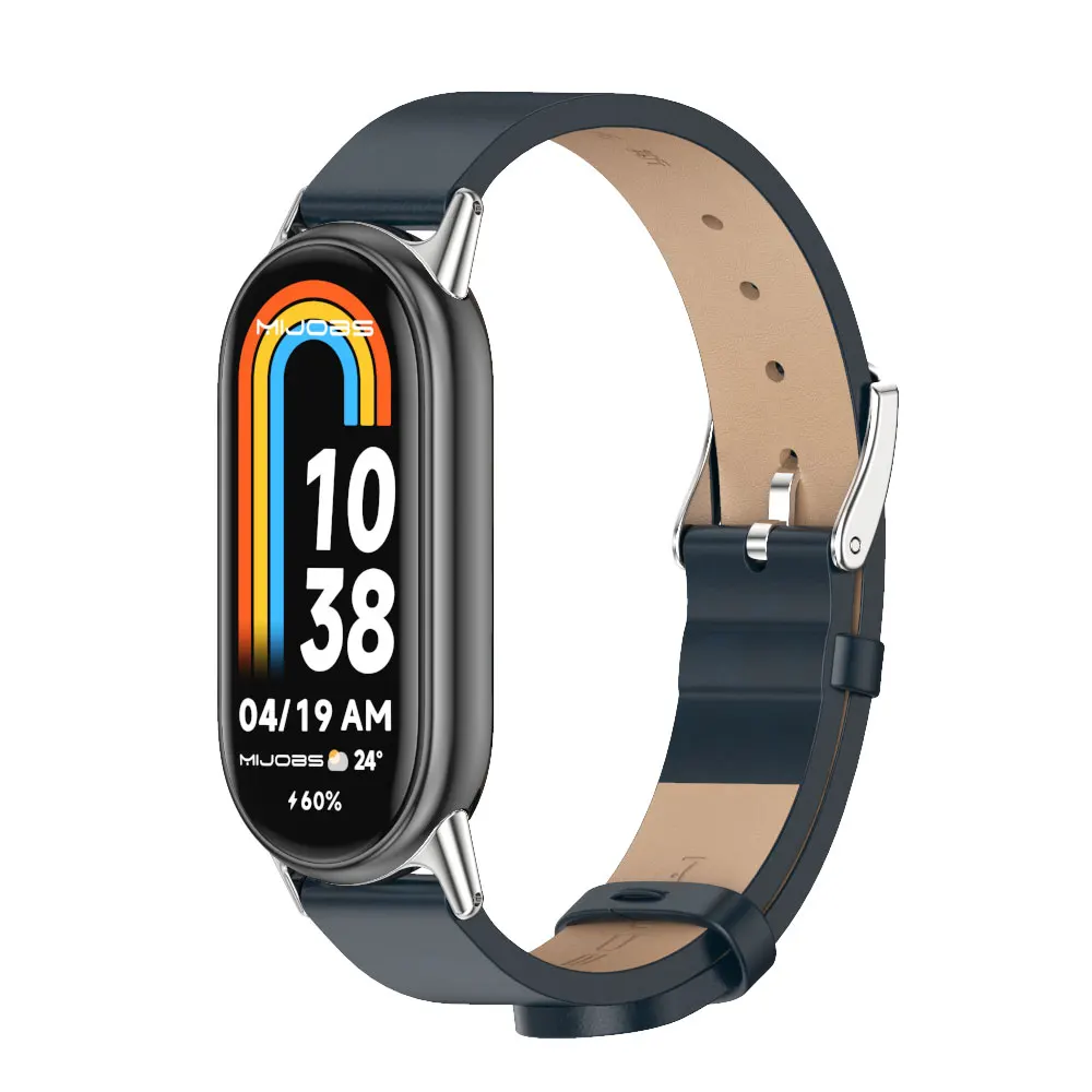 Luxurious Leather Strap for Mi Band - Elegant Wristband Bracelet